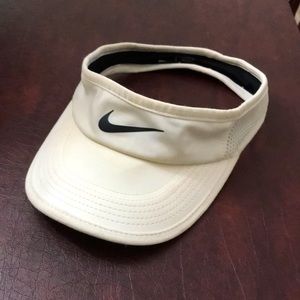 White Nike visor